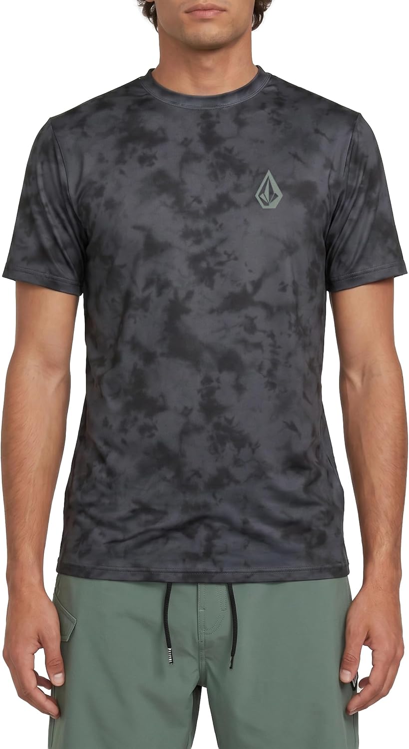 Volcom Deadly Stones Short Sleeve Rashguard Stealth