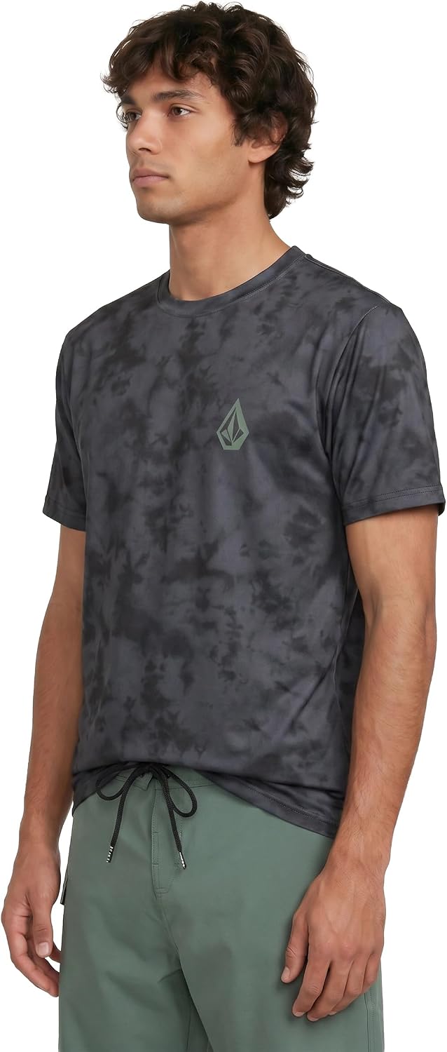 Volcom Deadly Stones Short Sleeve Rashguard Stealth