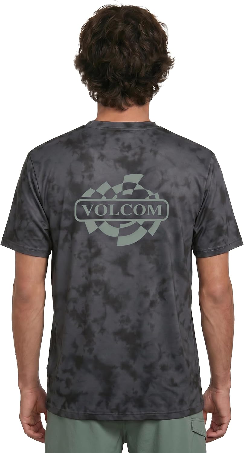 Volcom Deadly Stones Short Sleeve Rashguard Stealth