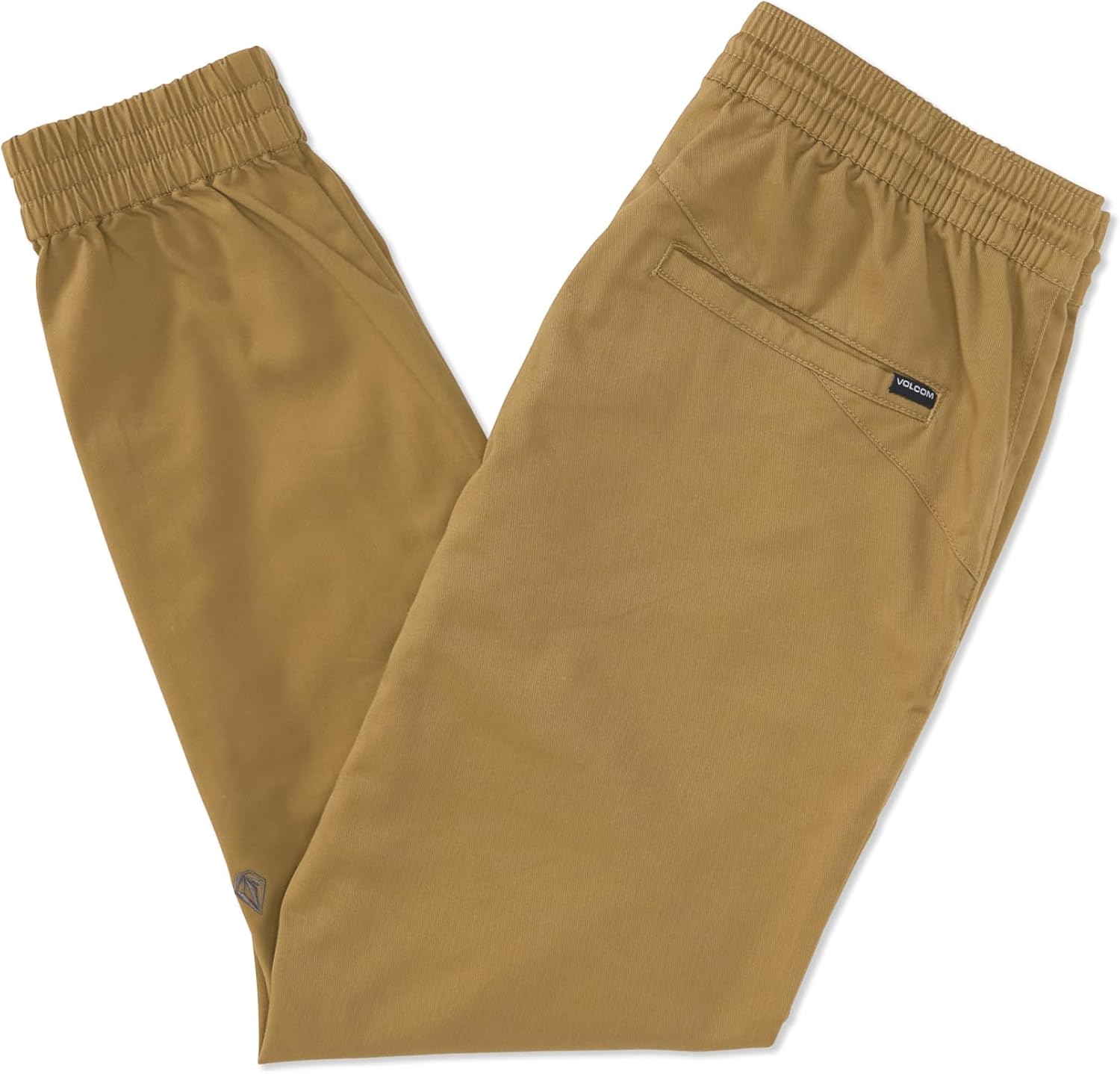 Volcom Men's Frickin Slim Jogger Pant Dark Khaki