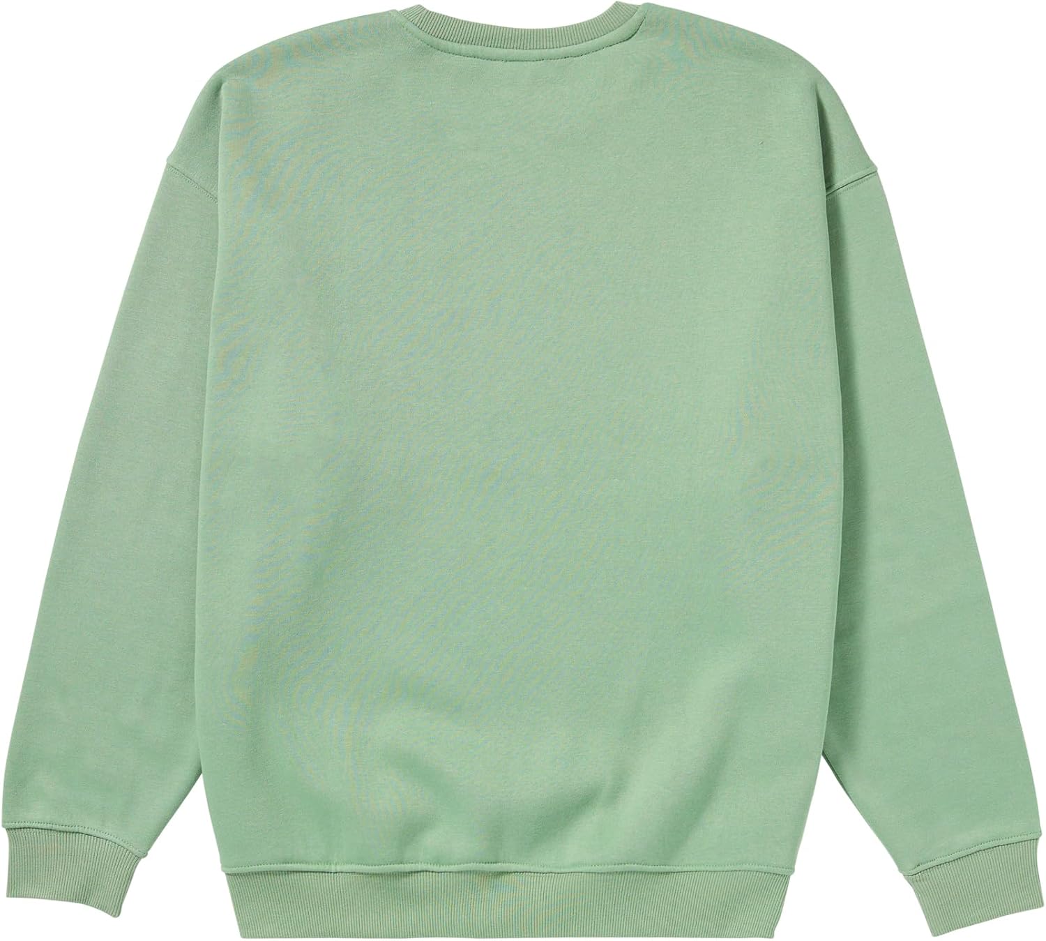Volcom mens Roundabout Crew Fleece Sweatshirt – Soft Midweight Pullover Ribbed Cuffs Lichen Green