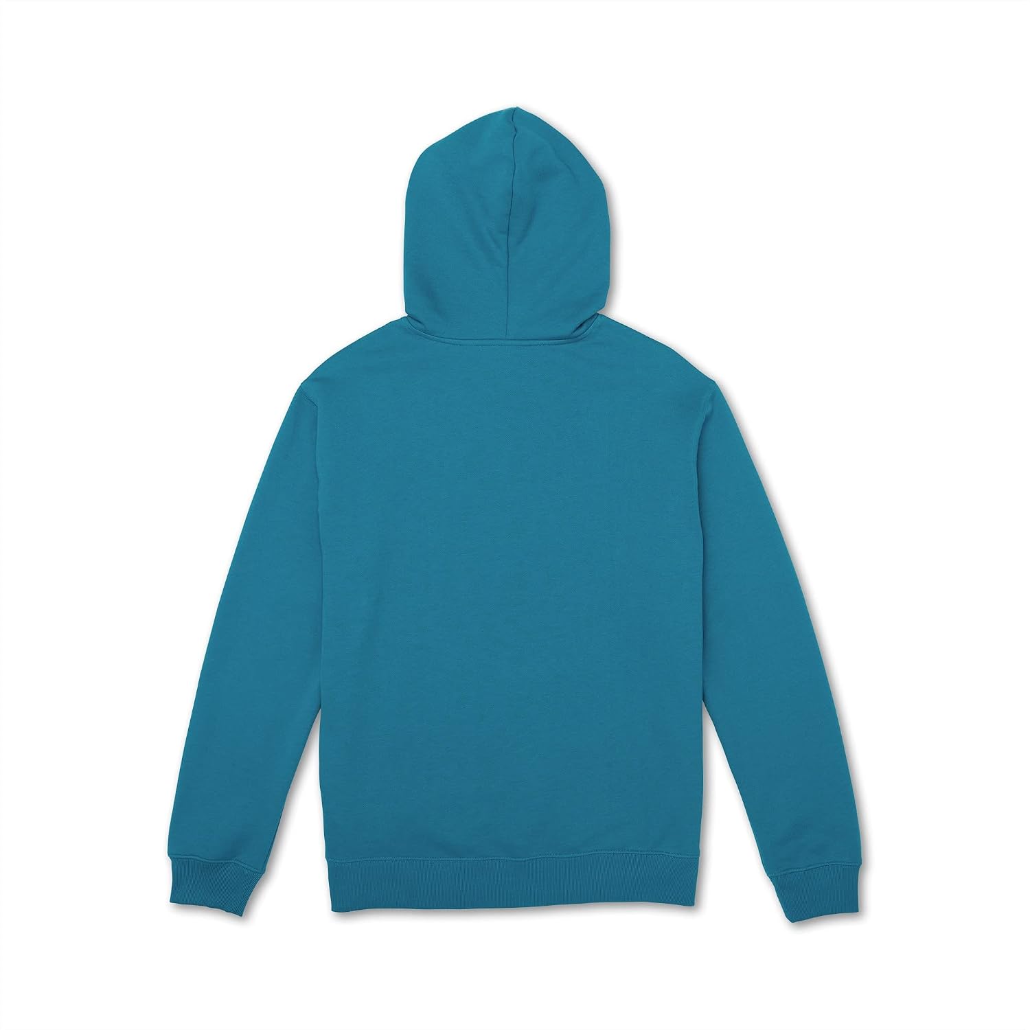 Volcom Men's Pullover Logo Fleece Hooded Sweatshirt – Soft Brushed Interior, Classic Fit, Kangaroo Pocket, Ribbed Cuffs & Hem Ocean Teal
