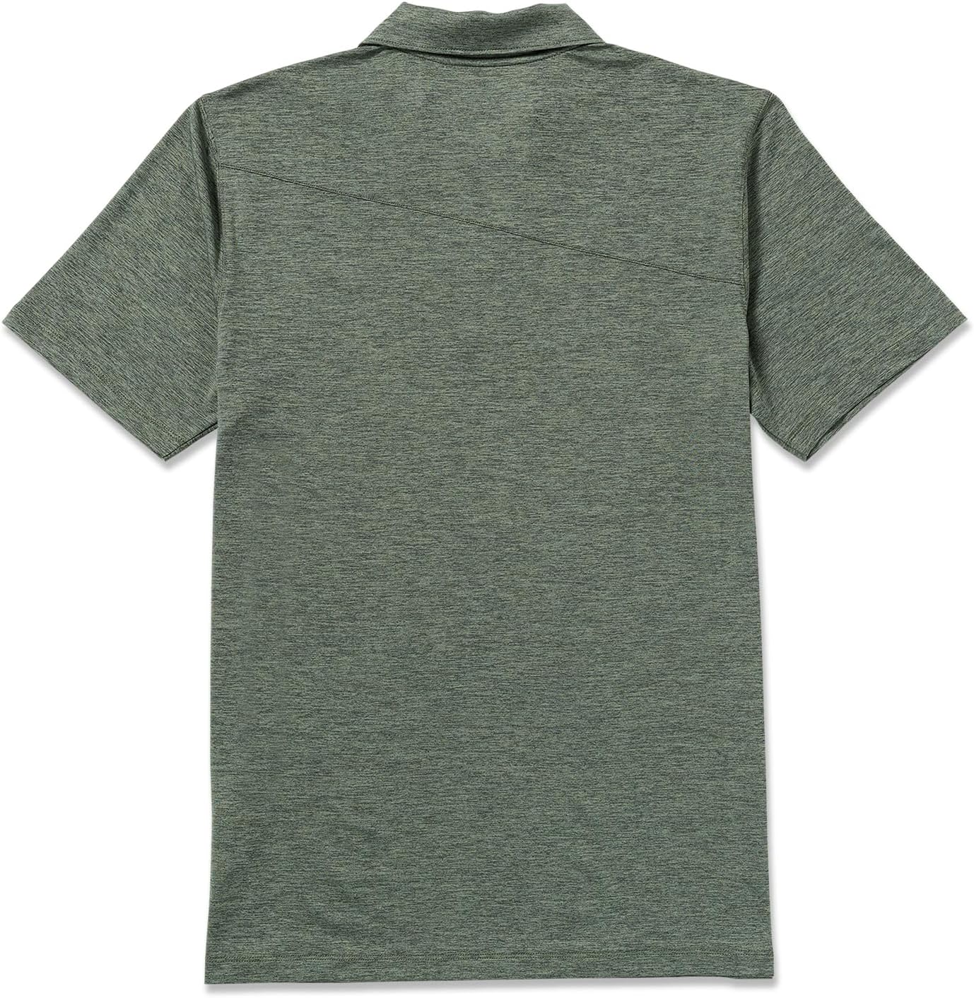 Volcom Men's Wowzer Hazard Performance Golf Polo Light Olive