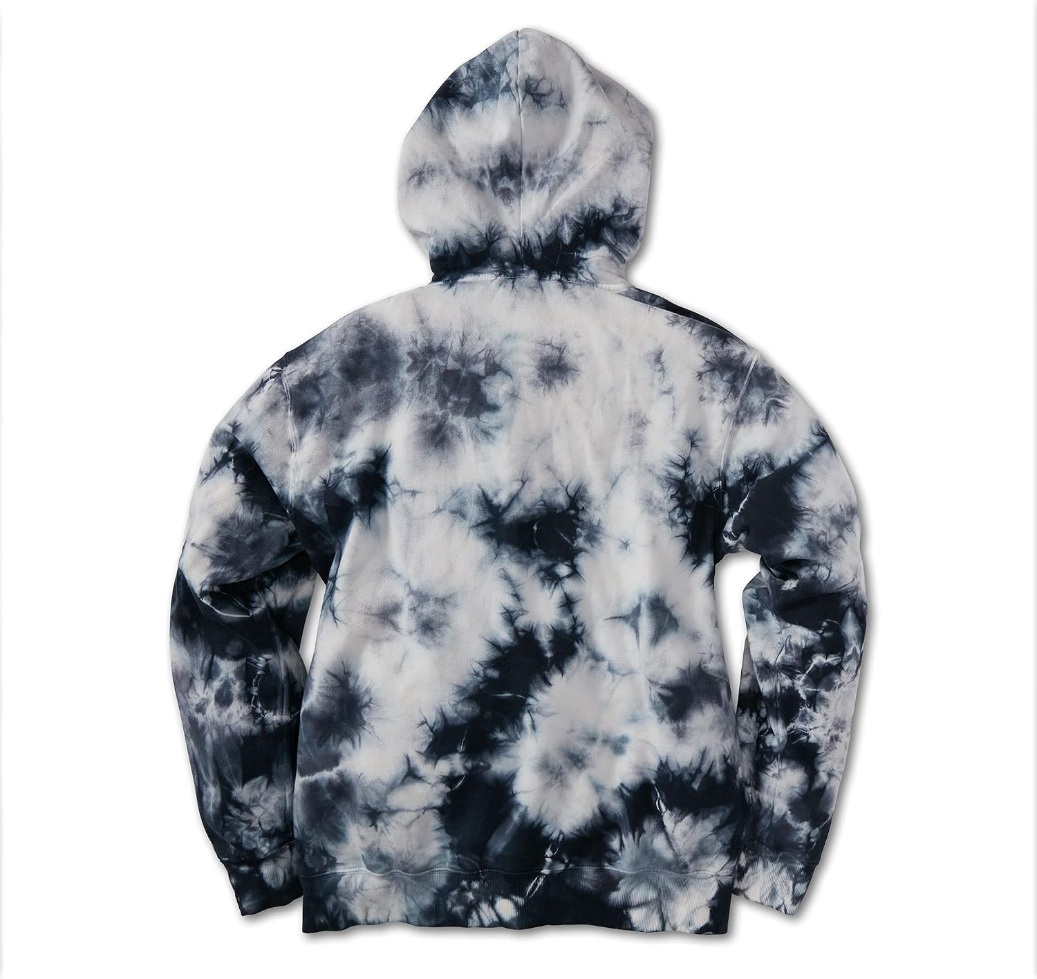 Volcom Men's Iconic Stone Pullover Hoodie Fleece Sweatshirt Multi Tie Dye