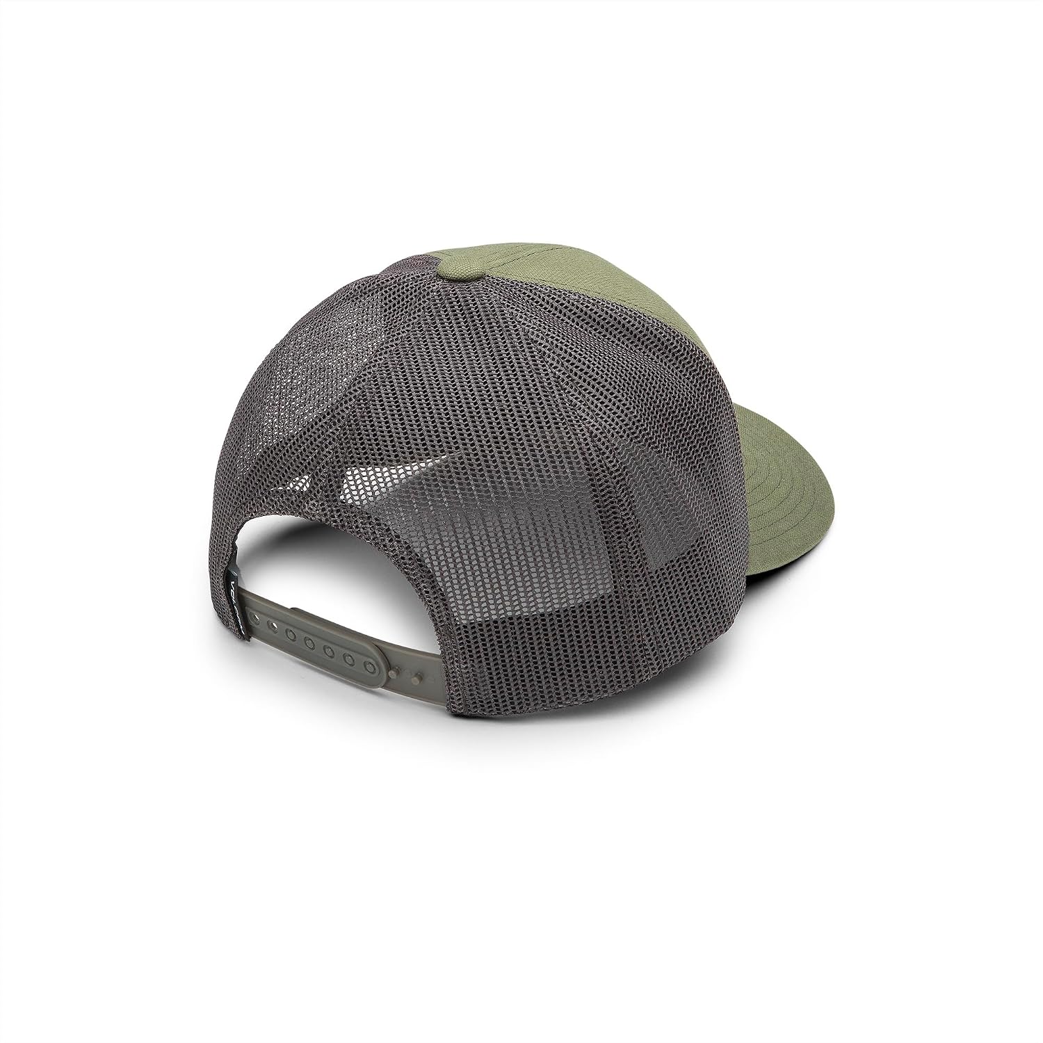 Volcom Men's Mesh Trucker Hat - Adjustable Snapback Cap, Breathable Structured Front Panel Vintage Green