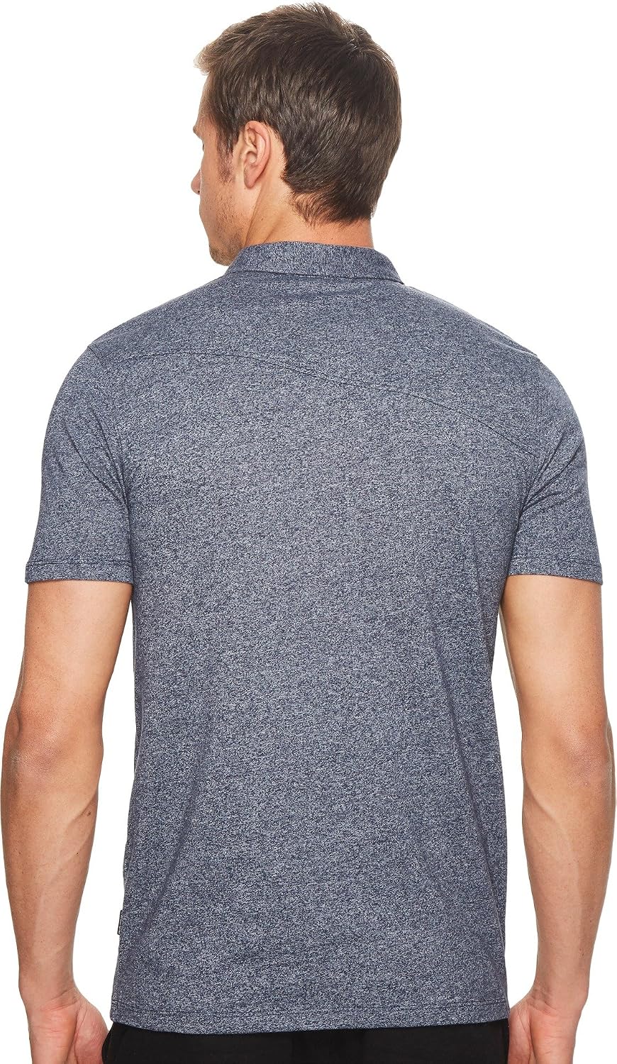 Volcom Men's Wowzer Modern Fit Short Sleeve Polo Shirt Indigo