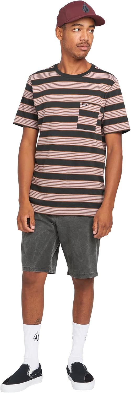Volcom Men's Stone Faded Hybrid Quick Dry Shorts initial
