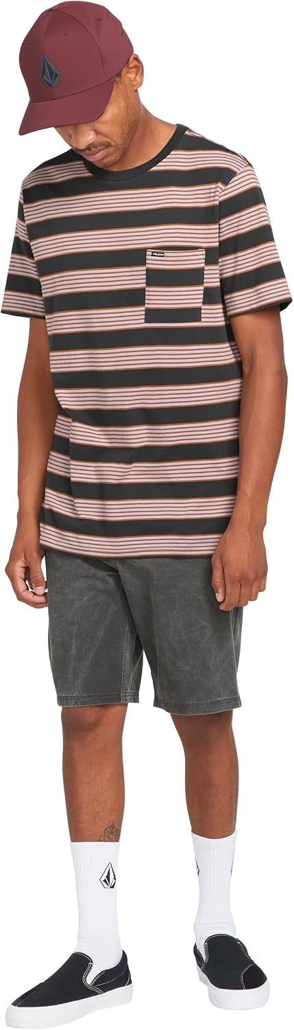 Volcom Men's Stone Faded Hybrid Quick Dry Shorts initial