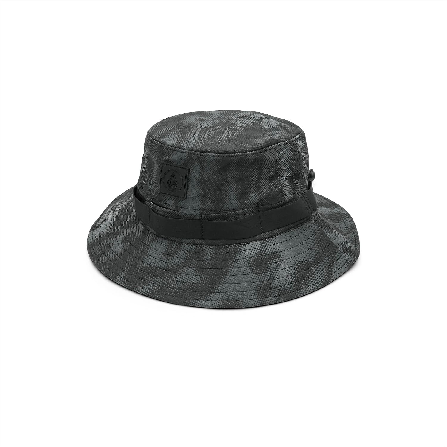 Volcom Men's Boonie Hat – Wide Brim Sun Hat with Adjustable Chin Strap Asphalt Black