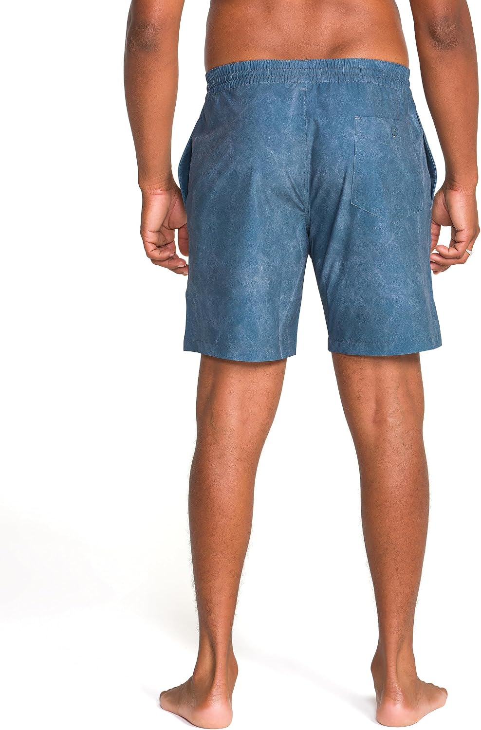 Volcom Men's Steppen Ew 17" Elastic Waist Short Dark Slate Tie