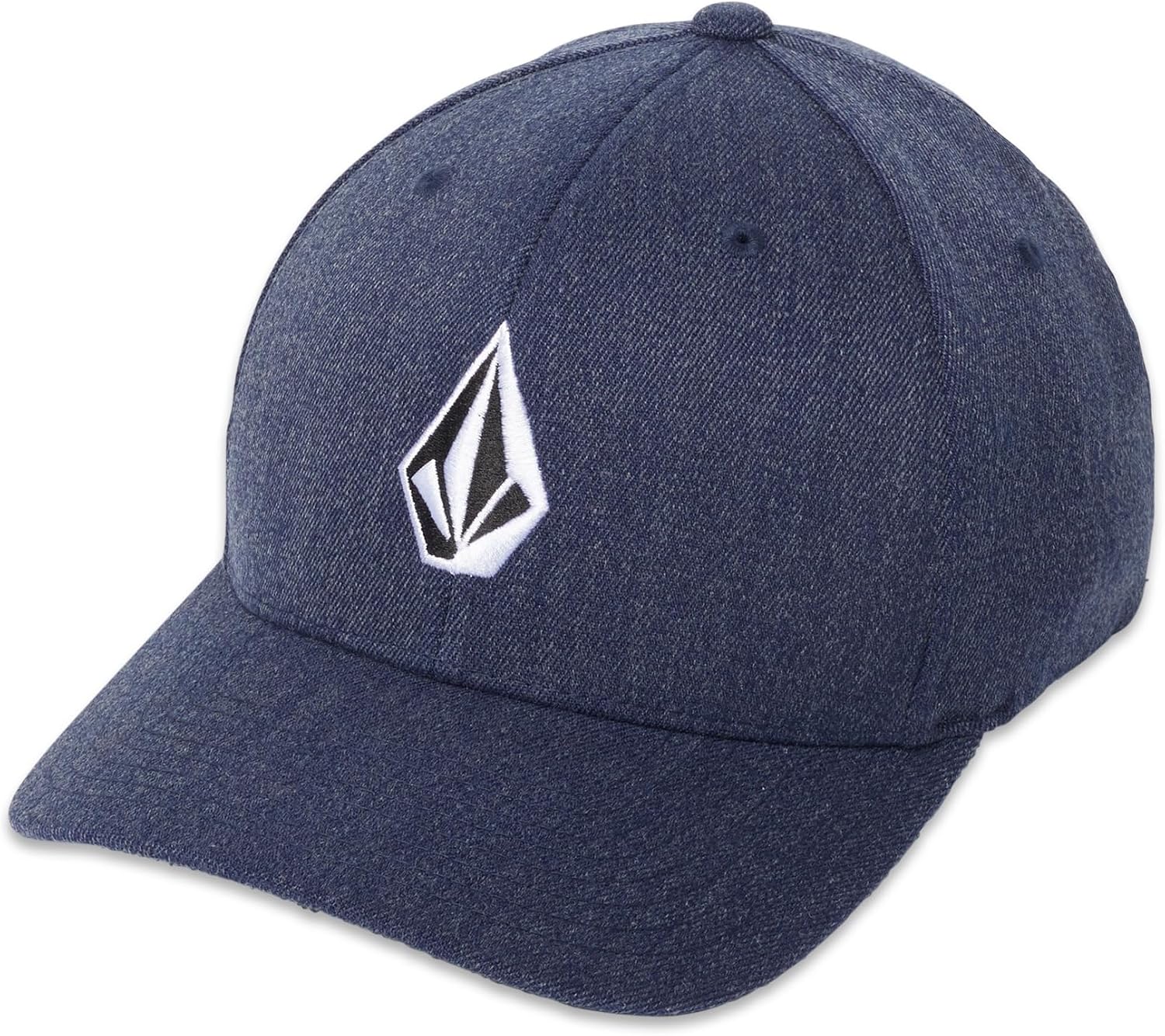 Volcom Men's Full Stone Heather Xfit Hat Navy White