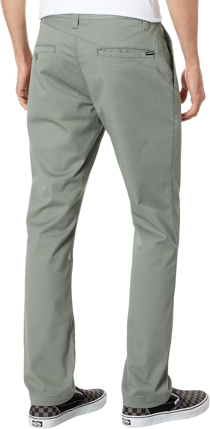 Volcom Men's Frickin Slim Chino Pant Agave