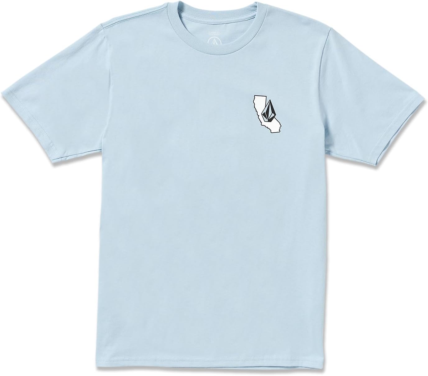 Volcom Men's California Dreaming Short Sleeve Tee Carolina Blue