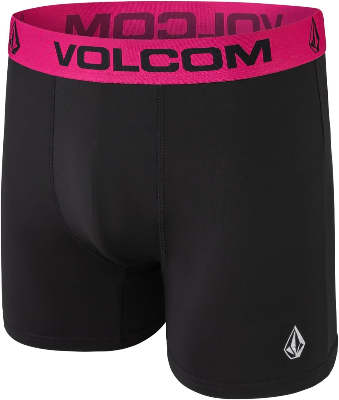 Volcom Mens Boxer Briefs 5 Pack Poly Spandex Performance Boxer Briefs Underwear PurpleBlackNavyHeatherBlack