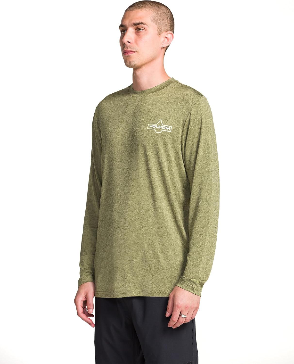 Volcom Taunt Loose Fit Long Sleeve Rashguard Wintermoss