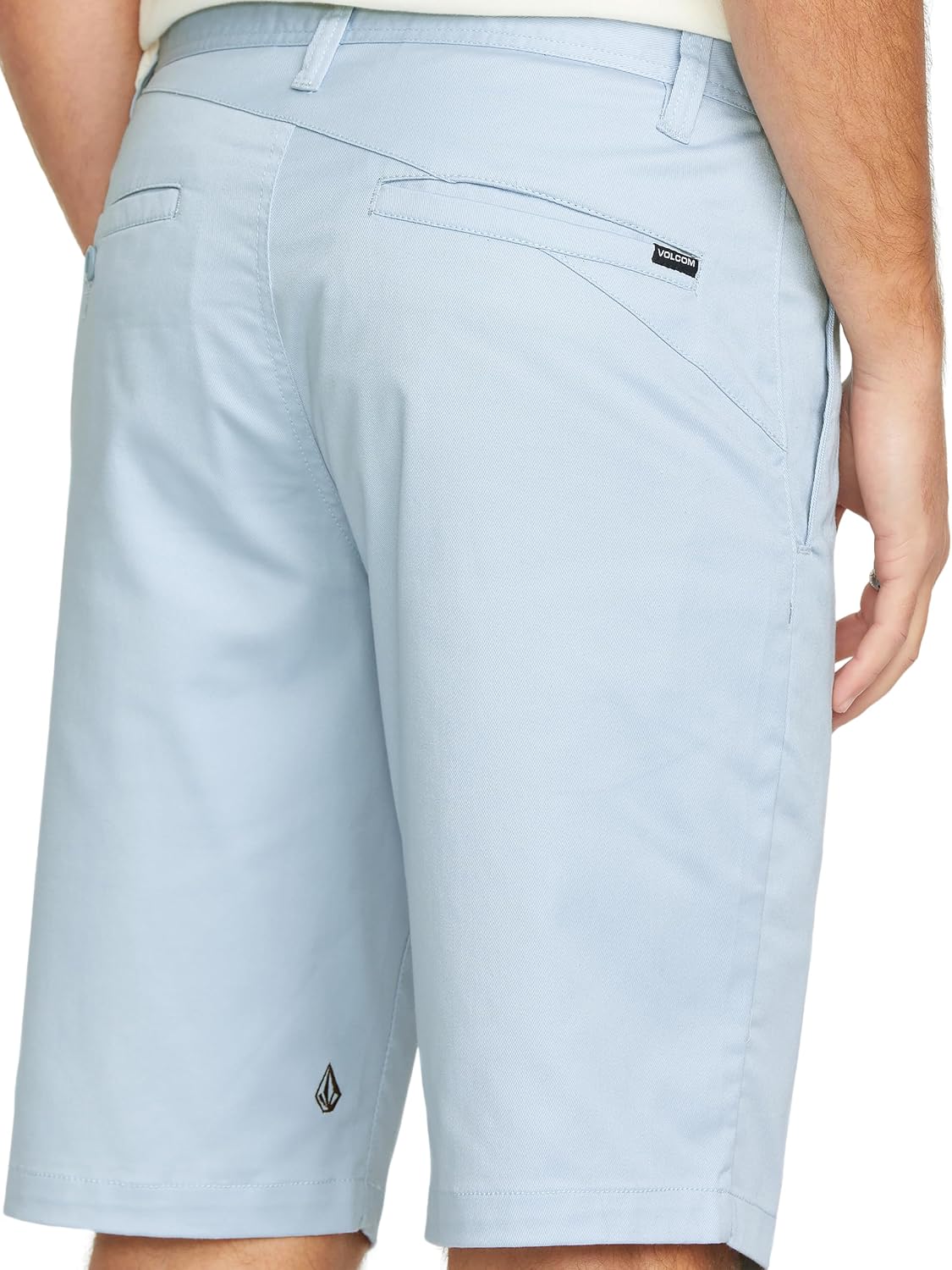 Volcom Men's Modern Fit 21" Chino Short Carolina Blue
