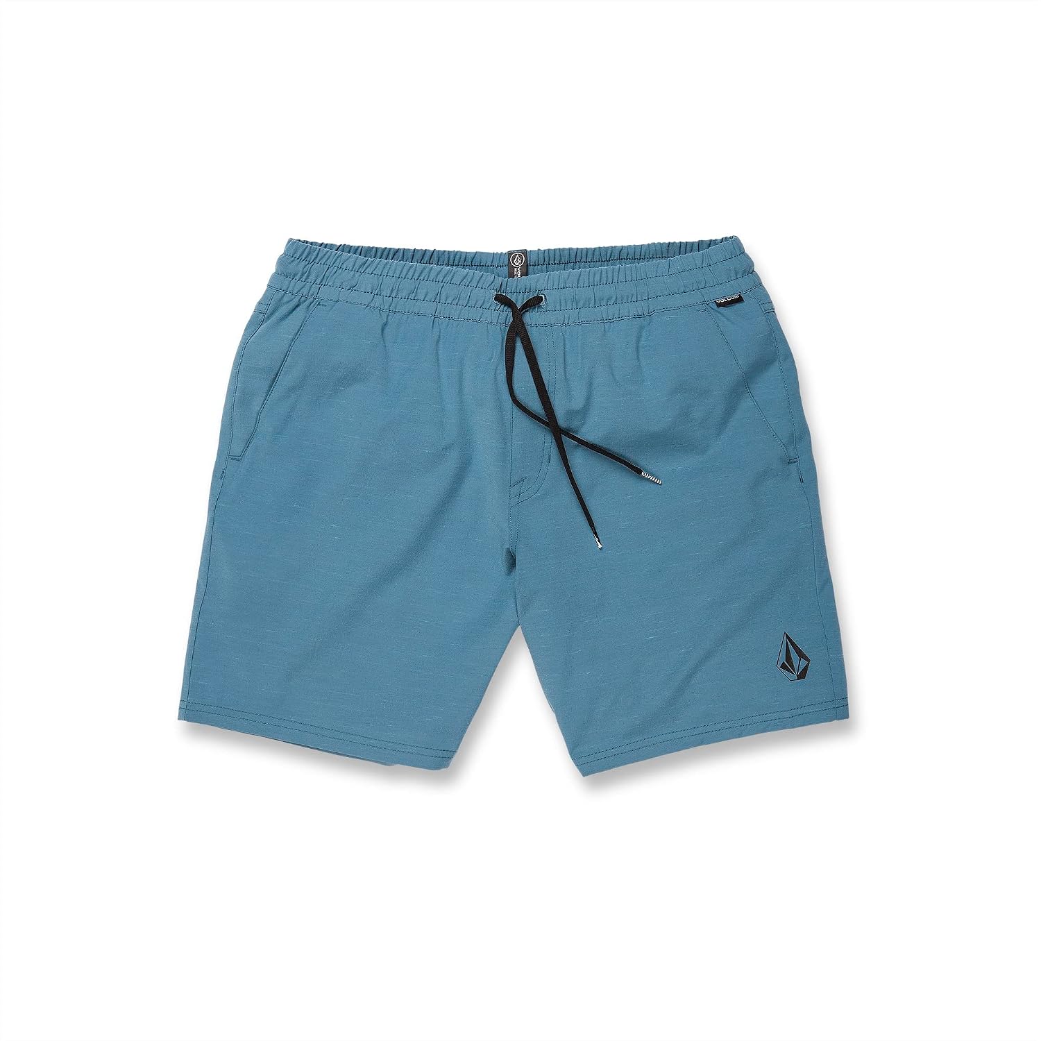 Volcom Men's Steppen Ew 17" Elastic Waist Short Aged Indigo