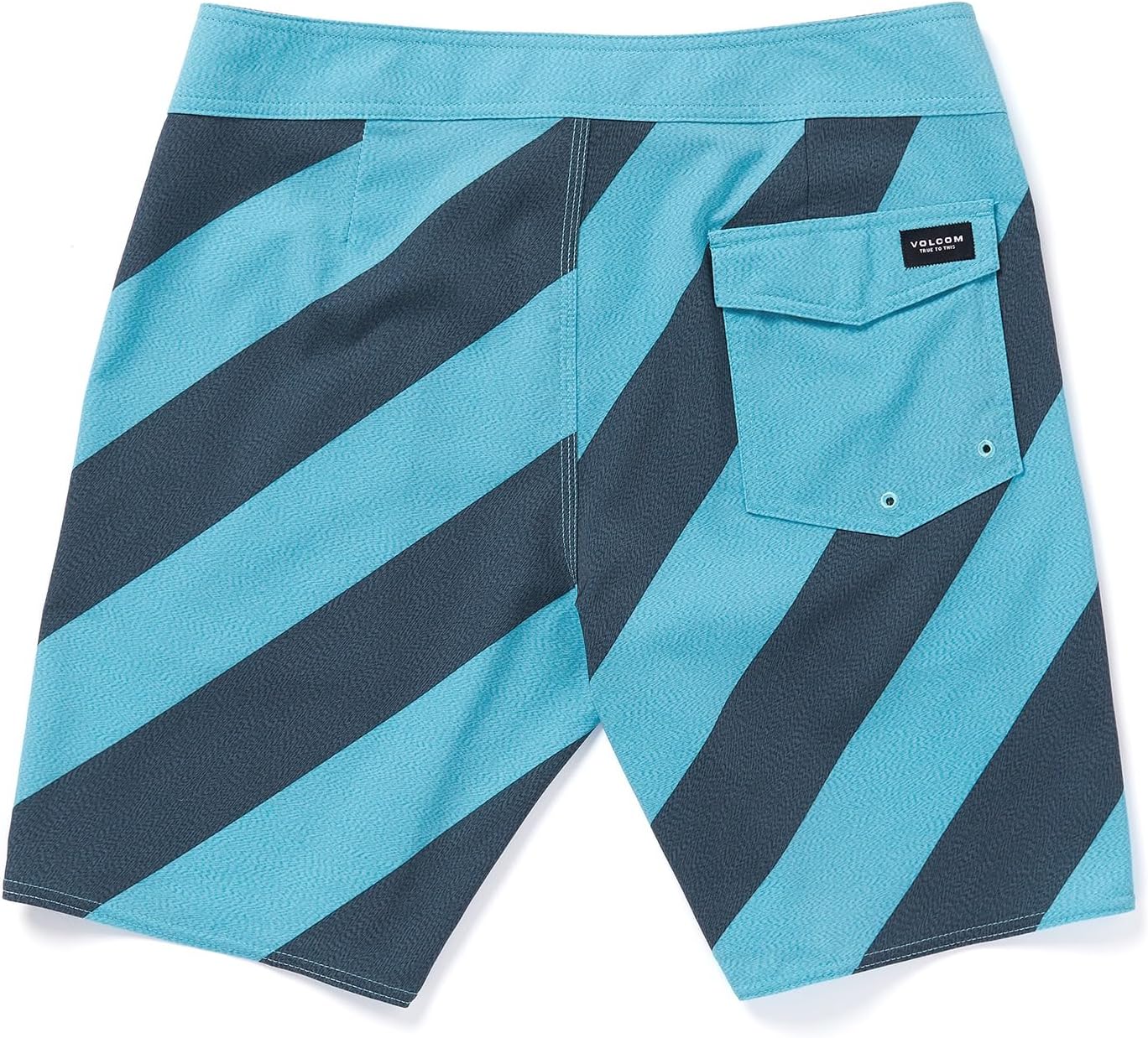Volcom Men's 19" Mod-Tech Board Shorts- Performance UPF 50+ Sun Protection Quick-Dry Swim Bottoms Tidal Blue