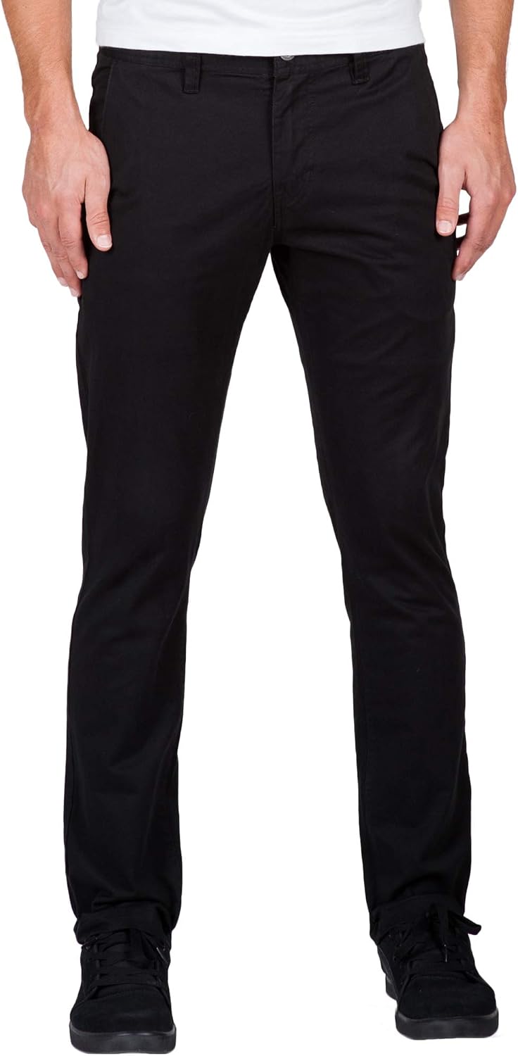 Volcom Men's Frickin Slim Chino Pant Black