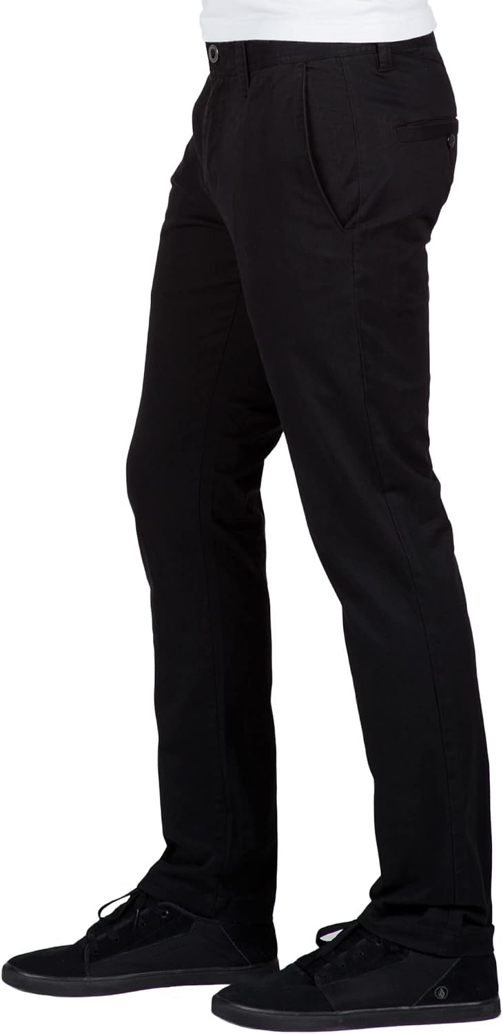 Volcom Men's Frickin Slim Chino Pant Black