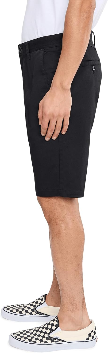 Volcom Men's Modern Fit 21" Chino Short Black