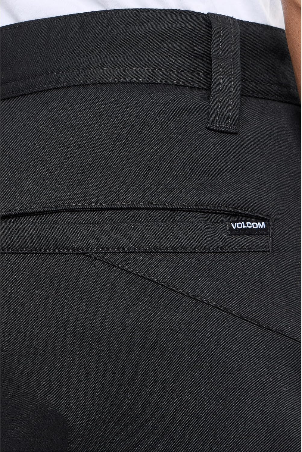 Volcom Men's Modern Fit 21" Chino Short Black