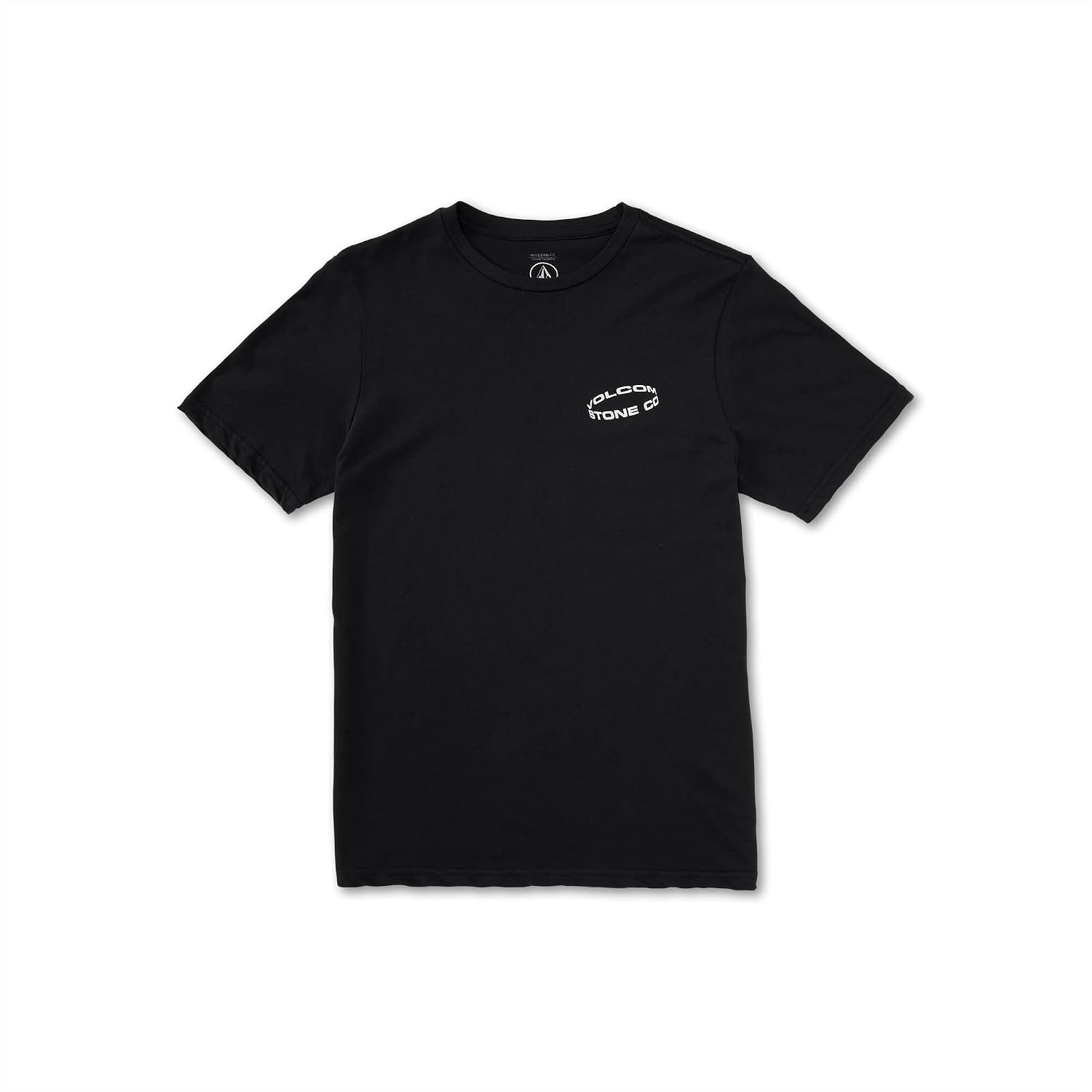 Volcom Men's Stone Tech Short Sleeve Quick Drying Tee Black Halo