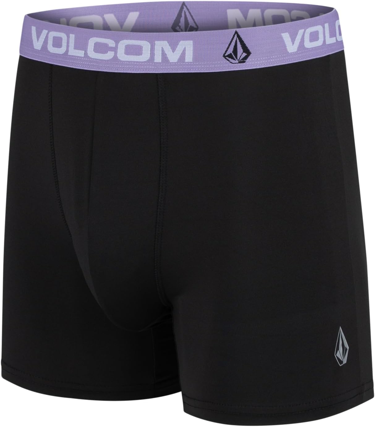 Volcom Mens Boxer Briefs 5 Pack Poly Spandex Performance Boxer Briefs Underwear PurpleBlackNavyBlackBlue