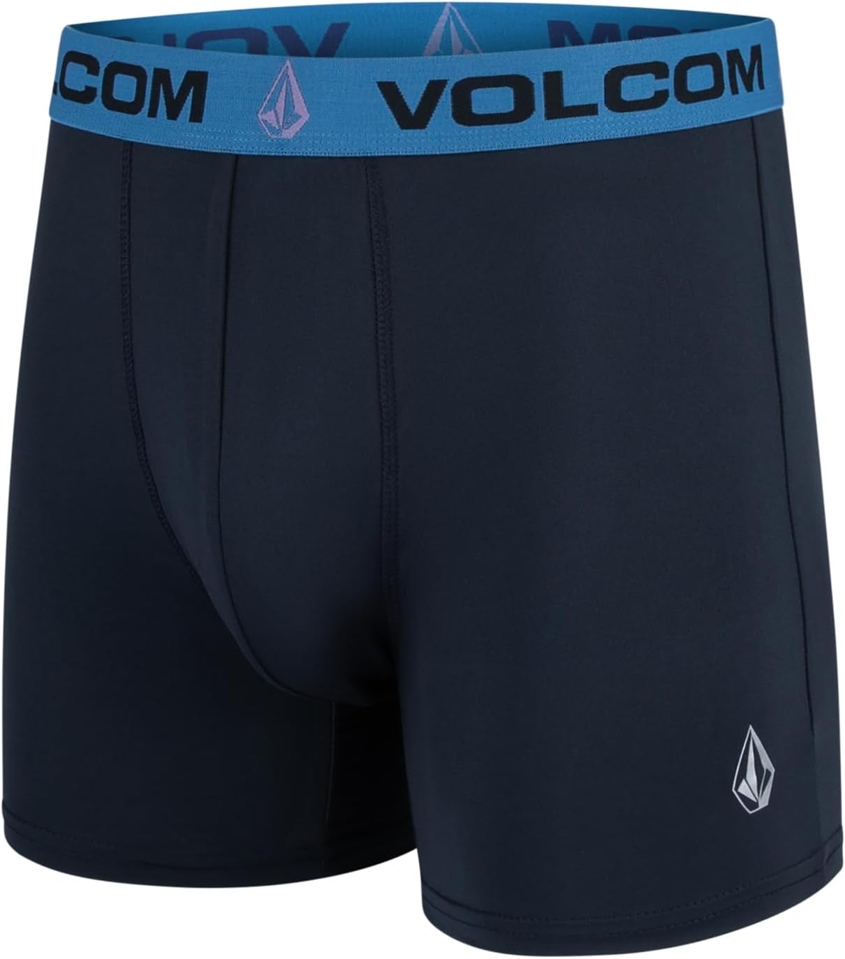 Volcom Mens Boxer Briefs 5 Pack Poly Spandex Performance Boxer Briefs Underwear PurpleBlackNavyBlackBlue