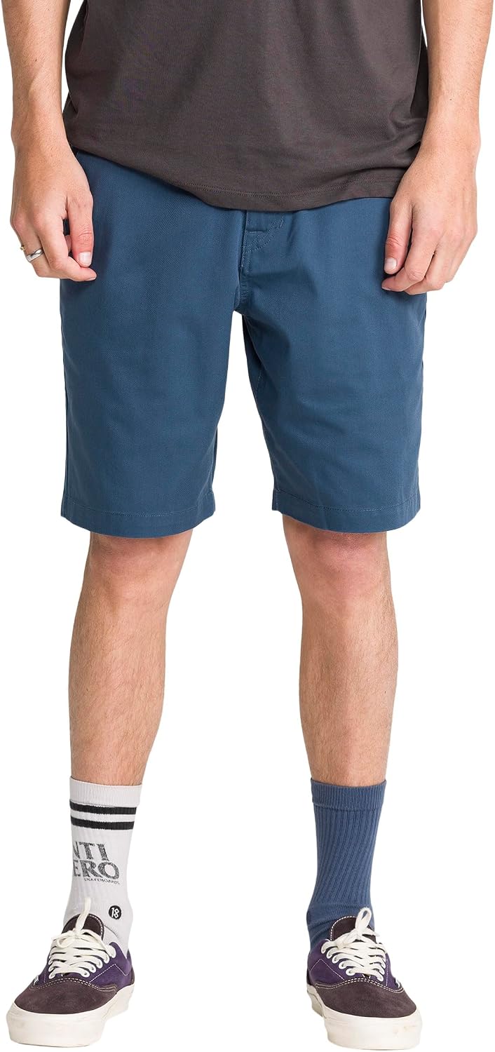 Volcom Men's Frickin Drifter 20" Chino Walk Short Indigo