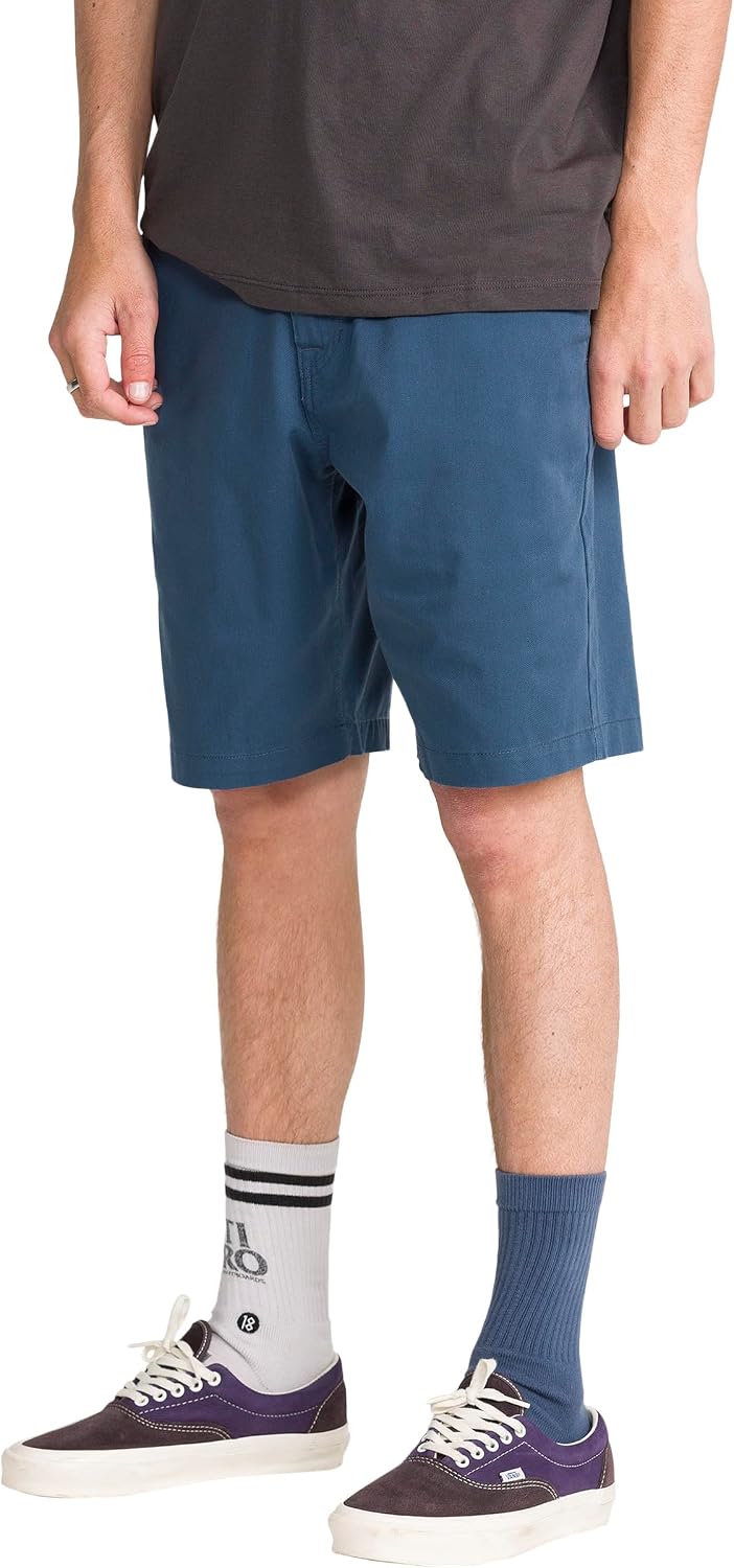 Volcom Men's Frickin Drifter 20" Chino Walk Short Indigo