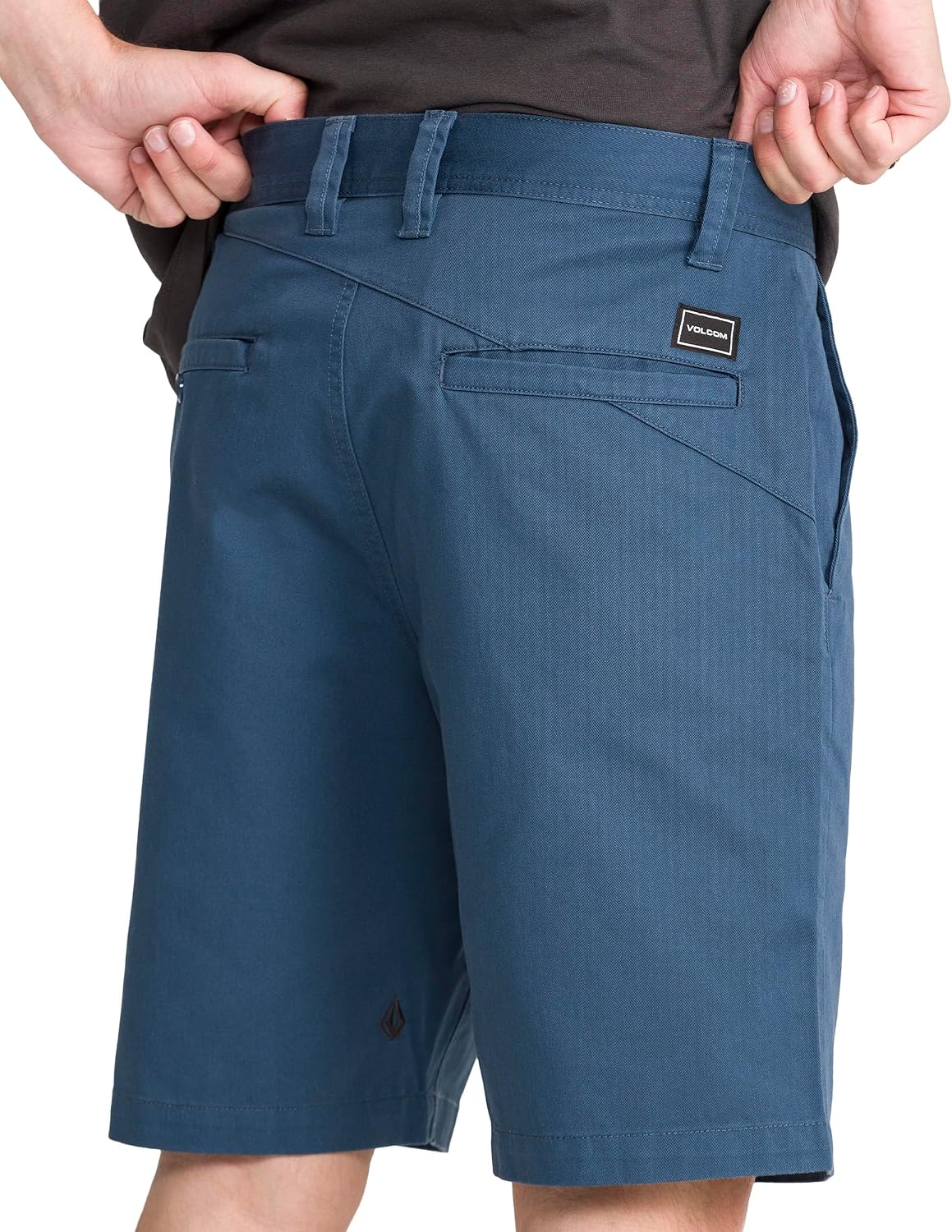 Volcom Men's Frickin Drifter 20" Chino Walk Short Indigo