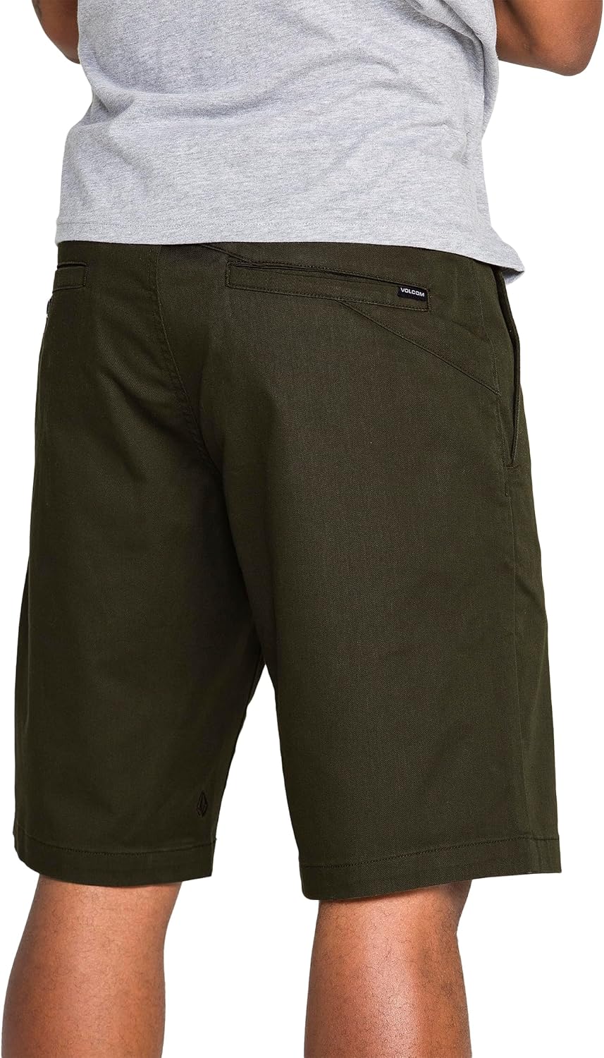 Volcom Men's Modern Fit 21" Chino Short Rosin