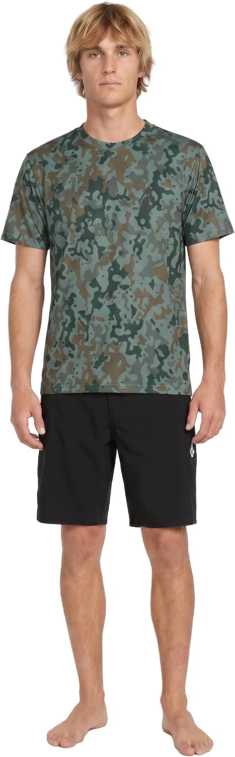 Volcom Deadly Stones Short Sleeve Rashguard Camoflauge