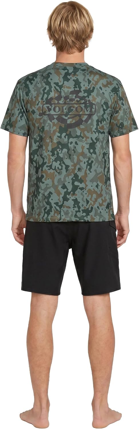 Volcom Deadly Stones Short Sleeve Rashguard Camoflauge