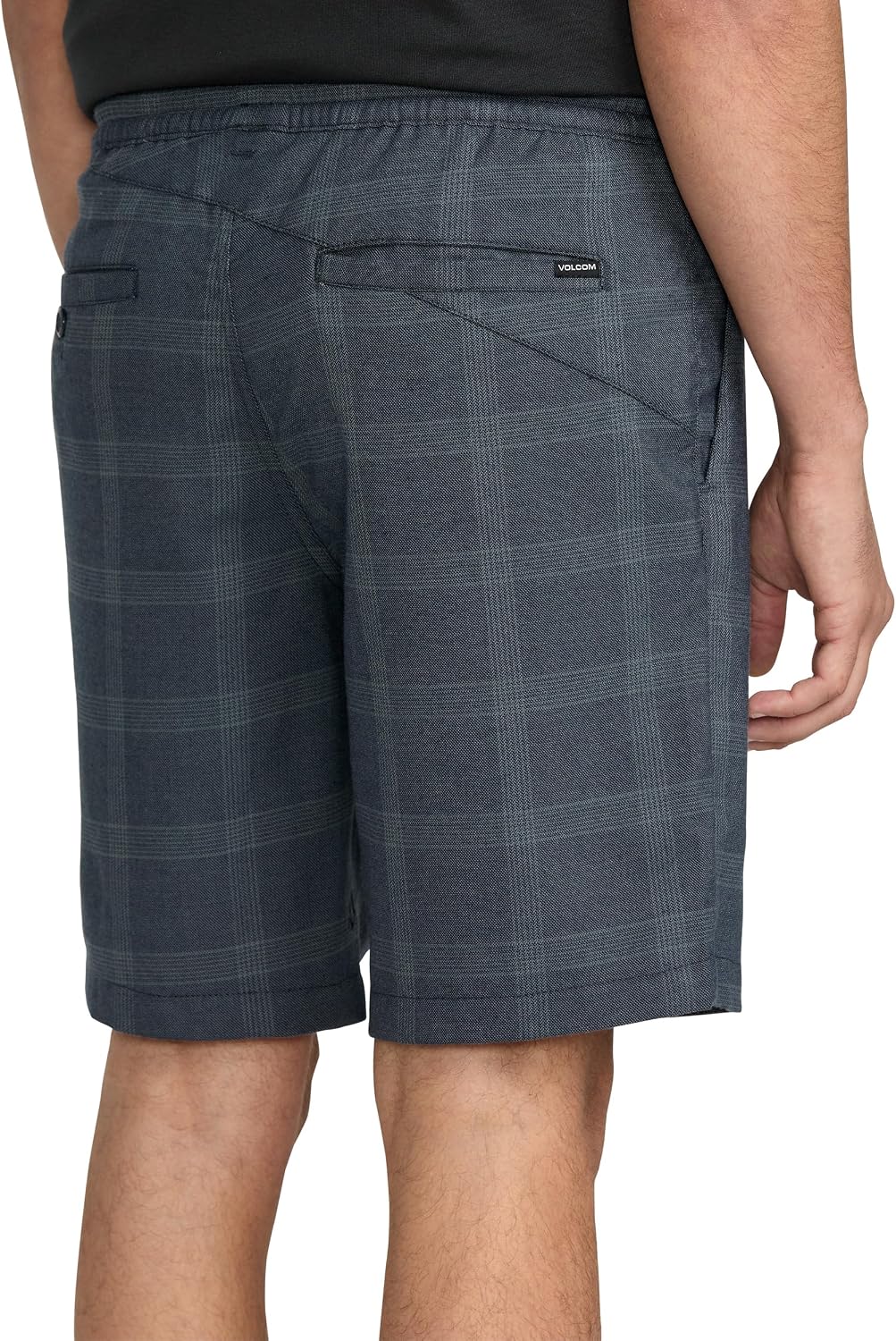 Volcom Men's Frickin Elastic Waist 19" Chino Short Slate