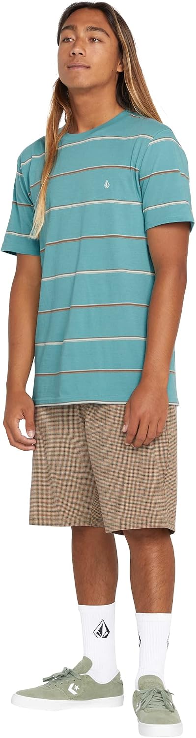 Volcom Men's Regular Frickin Cross Shred 20" Hybrid Water Repellent Short Khaki Mix