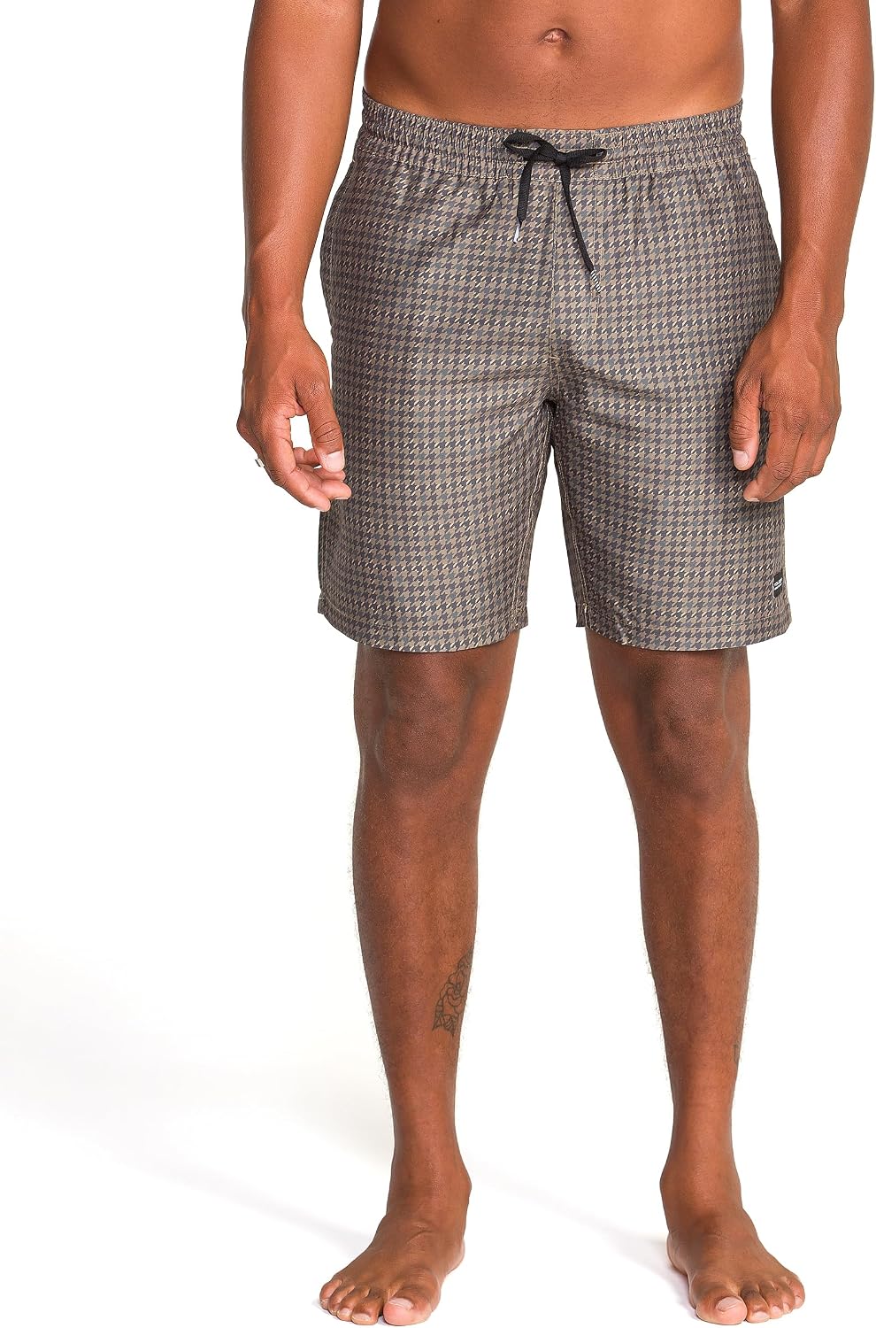Volcom Men's Steppen Ew 17" Elastic Waist Short Mushroom Preston