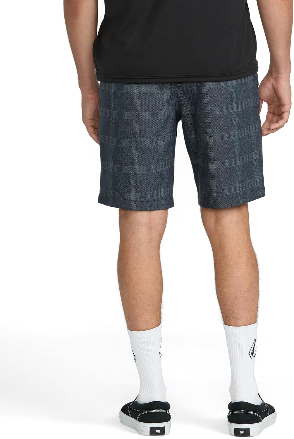 Volcom Men's Frickin Elastic Waist 19" Chino Short Slate
