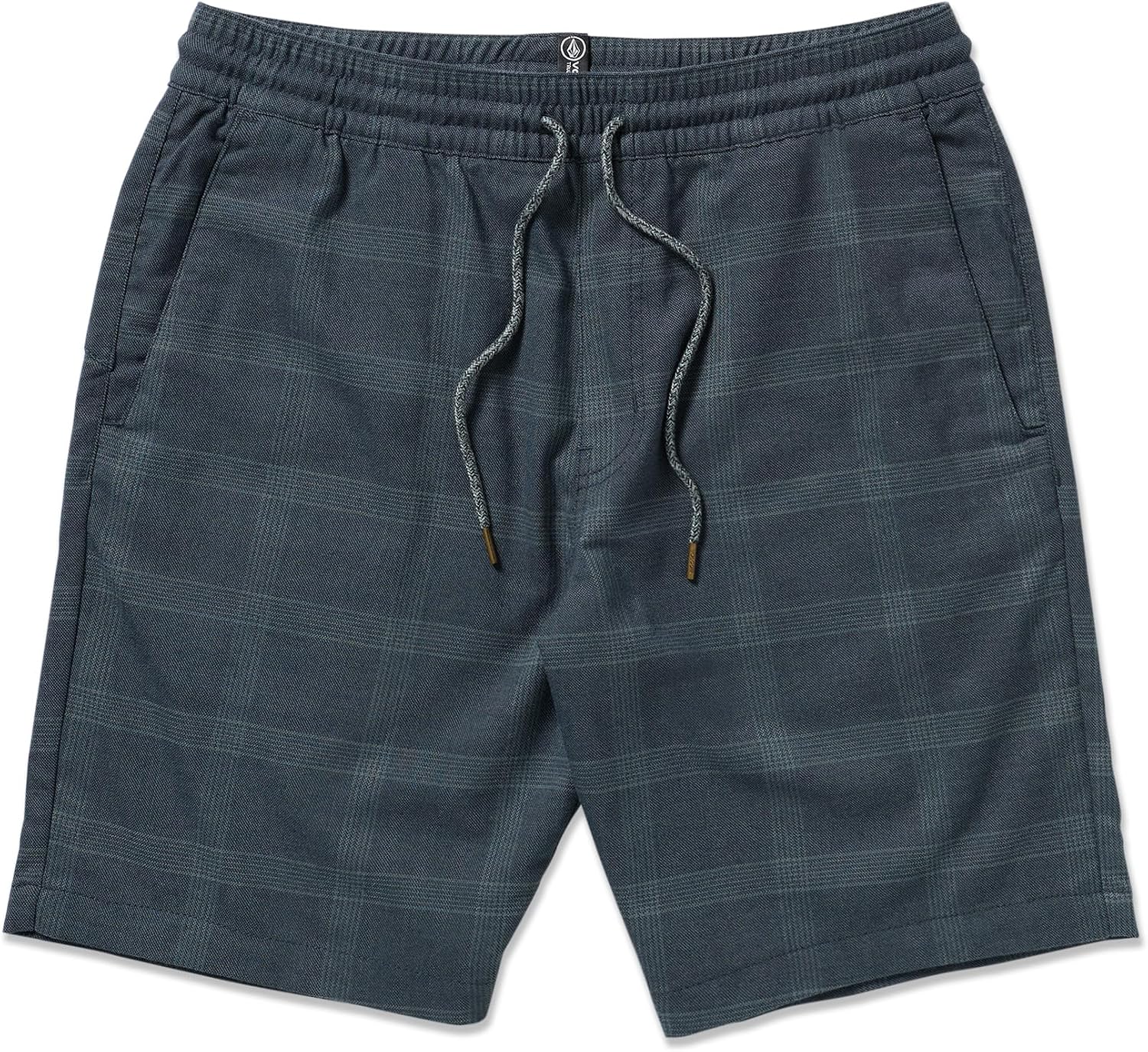 Volcom Men's Frickin Elastic Waist 19" Chino Short Slate