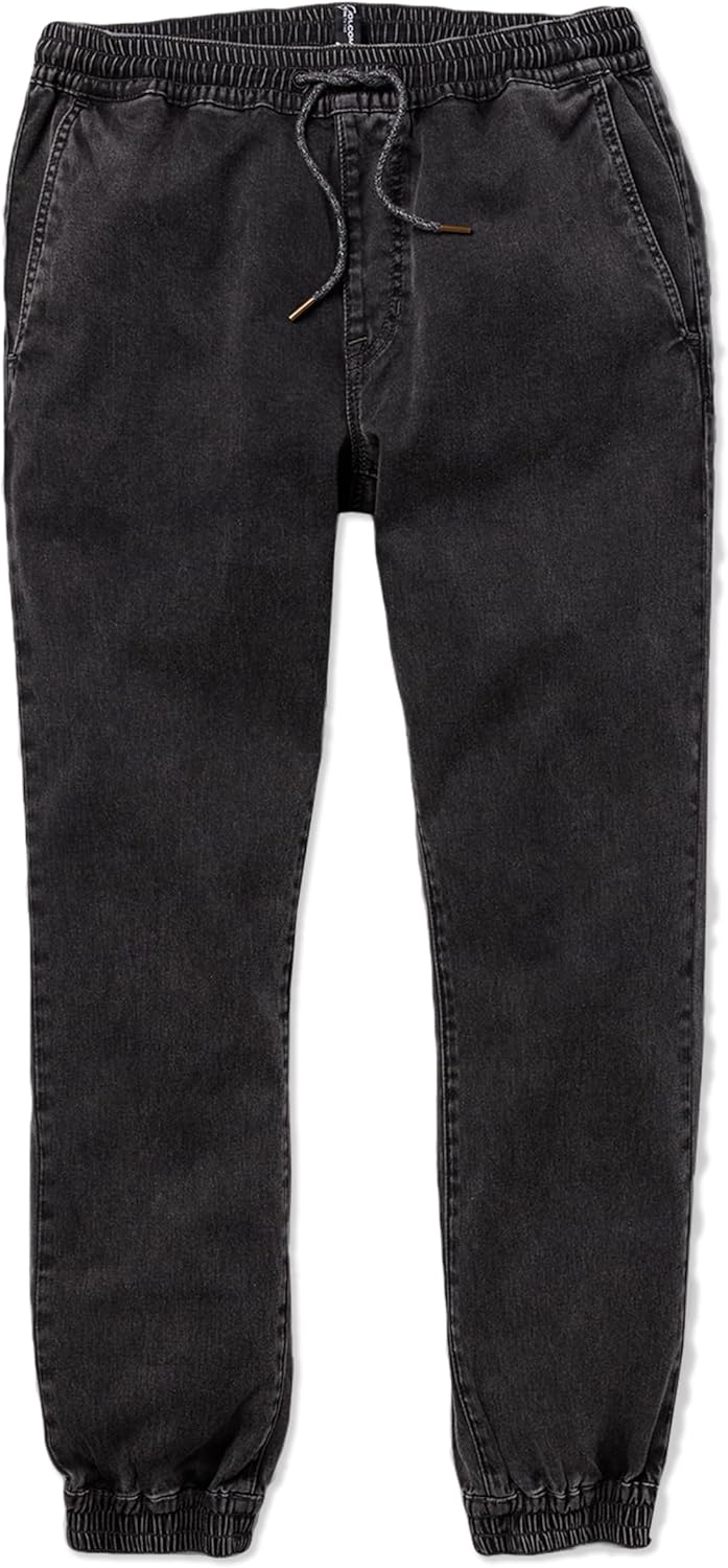 Volcom Men's Frickin Slim Jogger Pant Stealth