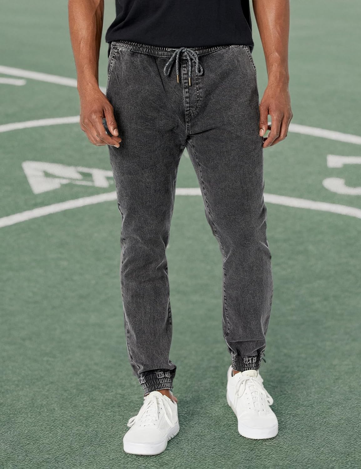 Volcom Men's Frickin Slim Jogger Pant Stealth