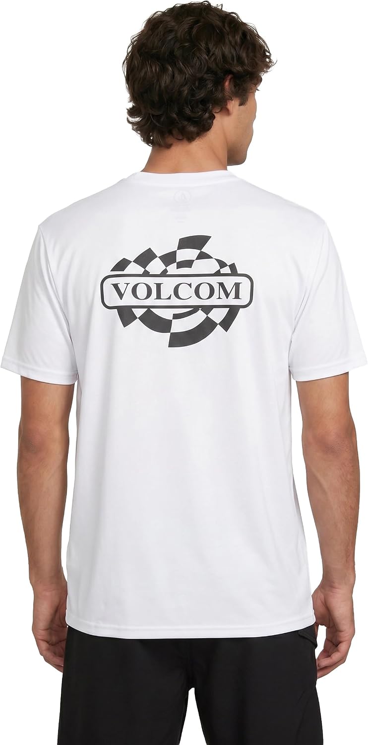 Volcom Deadly Stones Short Sleeve Rashguard White