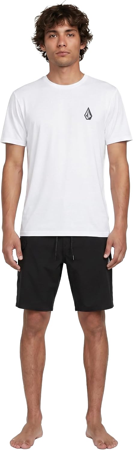 Volcom Deadly Stones Short Sleeve Rashguard White