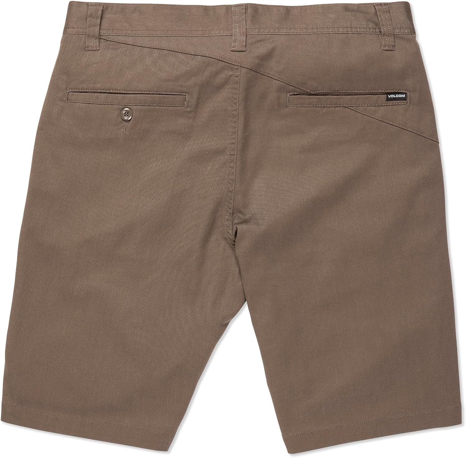 Volcom Men's Modern Fit 21" Chino Short Mushroom C