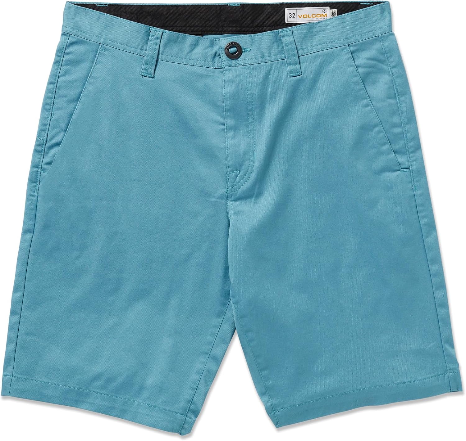 Volcom Men's Modern Fit 21" Chino Short Used Blue