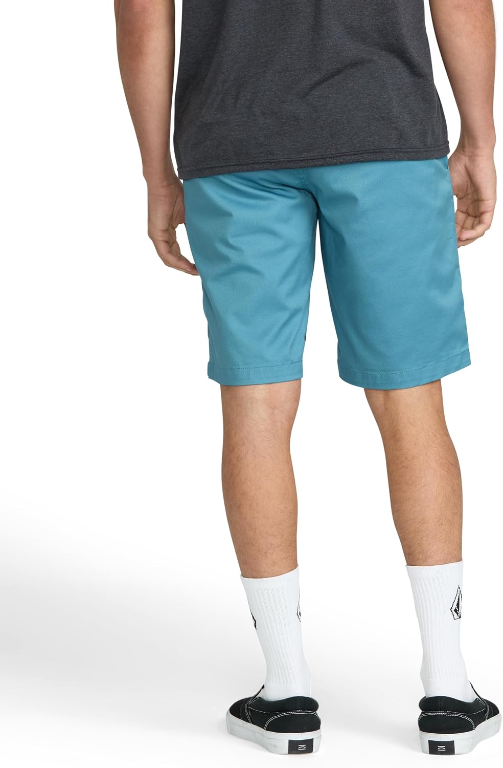 Volcom Men's Modern Fit 21" Chino Short Used Blue