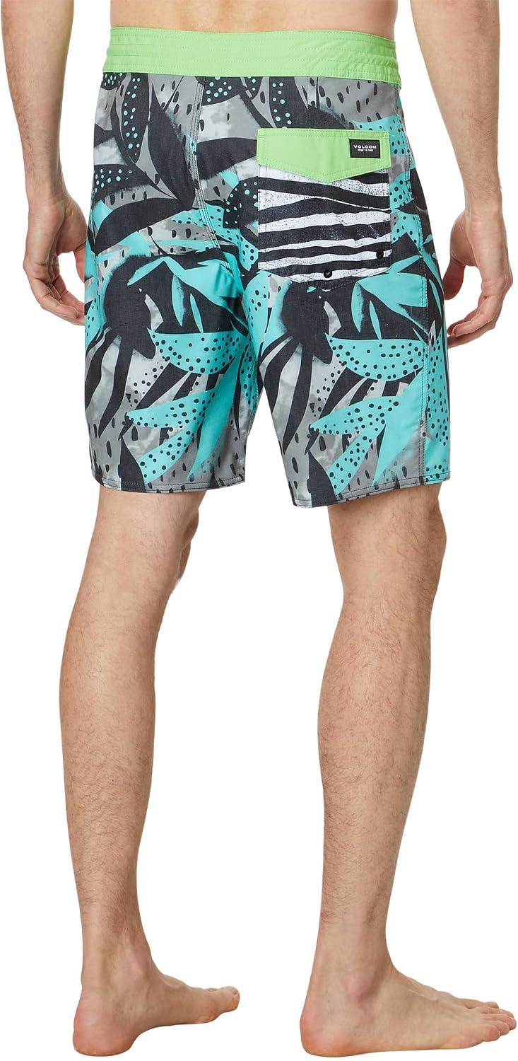 Volcom Mens Waterside Floral Stoney initial
