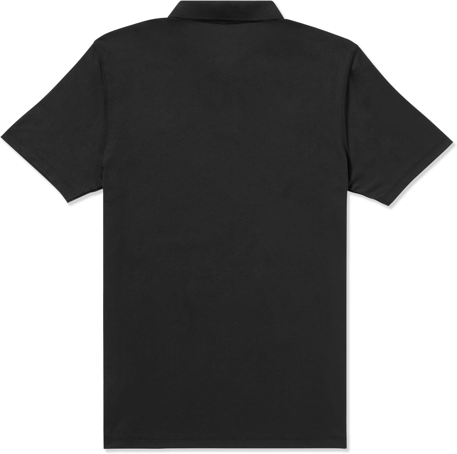 Volcom Short Sleeve Polo Shirt – Classic Fit, Soft Cotton Blend, Modern Casual Style Black
