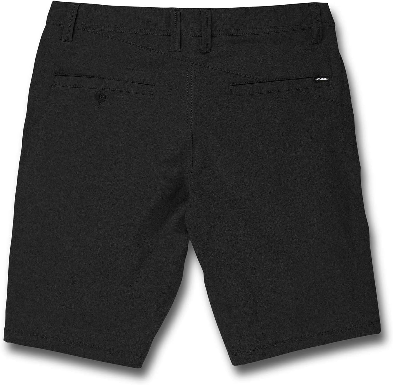 Volcom Men's Kerosene 21" Hybrid Chino Shorts Quick-Dry Stretch Fabric Black Out
